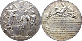 Russia, Nicholas II, Medal for opening bridge of Alexander III, Paris 1900