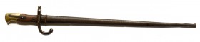 France, Bayonet mle 1874 Gras, March 1877 St. Etienne - for colonial armies