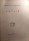 ANNALI DELL’ISTITUTO ITALIANO DI NUMISMATICA. nn. 7-8. Roma, 1960-1961. pp.377, tavv. 13 b/n