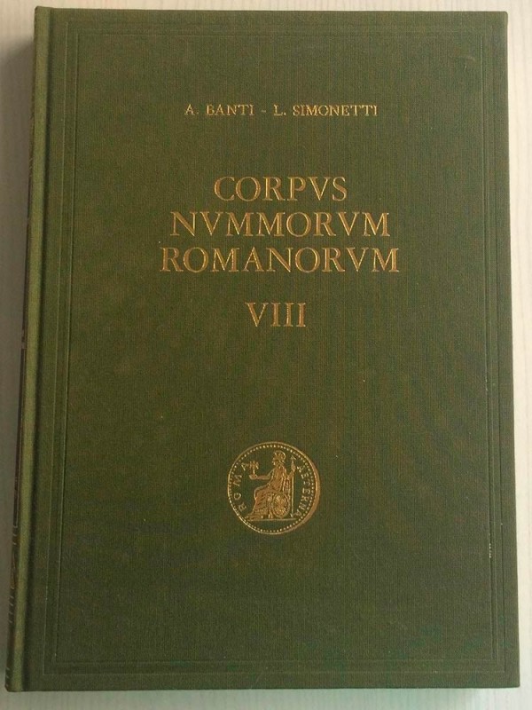 BANTI A. - SIMONETTI L. - Corpus Nummorum Romanorum. Vol. VIII. Augvstus - Tiber...