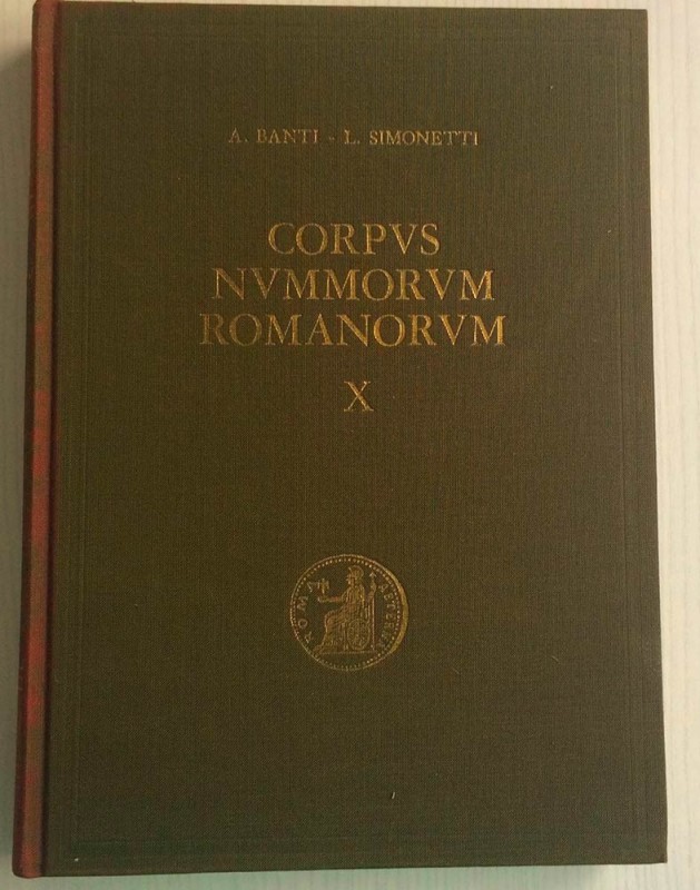BANTI A. - SIMONETTI L. - Corpus Nummorum Romanorum. Vol. X. Tiberius-Drusus. Mo...