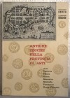 BOBBA C. - VERGANO L. – Antiche zecche della provincia di Asti, Cisterna, Frinco, Incisa, Moncalvo, Montafia, Passerano, Rocca d’Arazzo. Asti, 1971. p...