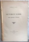 CESANO L. – Victoriati nummi. Nuovi ripostigli di vittoriati. Milano, 1912. pp. 61, tav. 1.     Raro