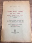 GAMBERINI DI SCARFEA C. - Prezzi base attuali delle Prove e Progetti di monete italiane o battute in Italia, dall'invasione Francese ai nostri Giorni ...