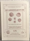 NEWELL E. T. – Due tesoretti da Minturno. – GIACCARDI A. - Il significato dei titoli primari di Ferdinando IV di Borbone presenti sulla sua monetazion...