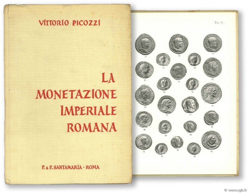 PICOZZI V. - La monetazione imperiale romana. Roma, 1966. 145 pp. + IX plates