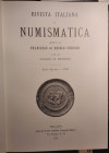 RIVISTA ITALIANA DI NUMISMATICA E SCIENZE AFFINI - Volume V. Intera annata (1892) Ristampa Ausilio. Padova, 1892 - F. Gnecchi, Appunti di Numismatica ...