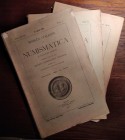 RIVISTA ITALIANA DI NUMISMATICA E SCIENZE AFFINI – Fascicoli I-IV (intera annata) del volume XXVIII (1915) – L. Cesano, Contributo allo studio delle m...