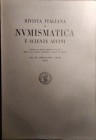 RIVISTA ITALIANA DI NUMISMATICA E SCIENZE AFFINI – Vol. LII-LIII. - Serie IV, vol. VII – (1950-51) Milano, 1952. L. BRUNETTI, Nuovi orientamenti stati...