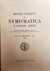 RIVISTA ITALIANA DI NUMISMATICA E SCIENZE AFFINI – Vol. LXII. - Serie V, vol. VIII – Milano, 1960. Pp. 199, molte ill. b/n