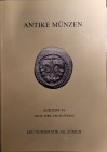 LEU Numismatics Ltd, Zurich - Auction n. 54. 28 april 1992. Antike munzen. Pp. 171, Lots 341 all ill. bw photos
