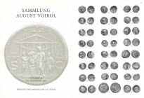 MUNZEN UND MEDAILLEN AG – Auktion 38. Basel, 19-20 juin 1971. Sammlung August Voirol. Griechische, romische und byzantinische munzen. Munzen der volke...