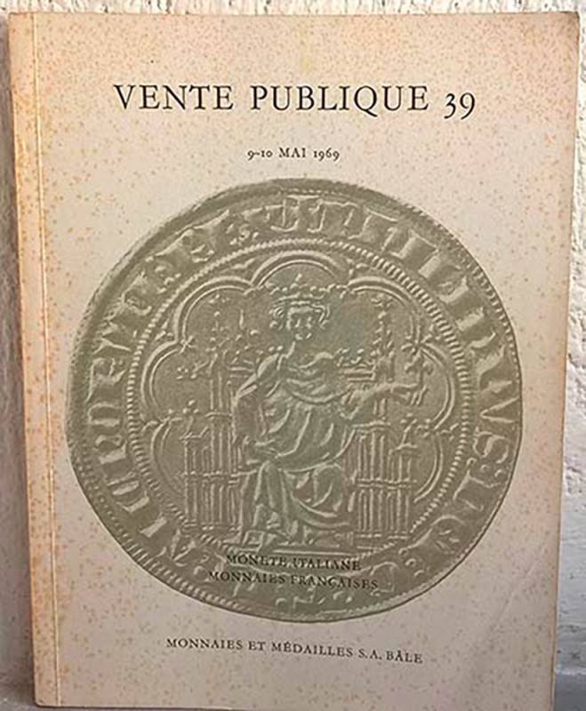 MUNZEN UND MEDAILLEN A. G. – Auktion 39. Basel, 9 et 10 mai 1969. Monete dell’It...