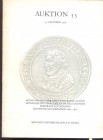 MUNZEN UND MEDAILLEN AG – Auktion 63. Basel, 14-15 februar 1984. Deutsche munzen – Schweizer munzen und medaillen – renaissancemedaillen. pp.83, lots ...