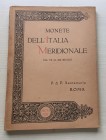 SANTAMARIA P. & P. – Roma, 14 Novembre 1921. Raccolta di monete dell' Italia Meridionale dal VII al XIX secolo. Pp. 73, lotti 804, tavv. XVIII. Buono ...