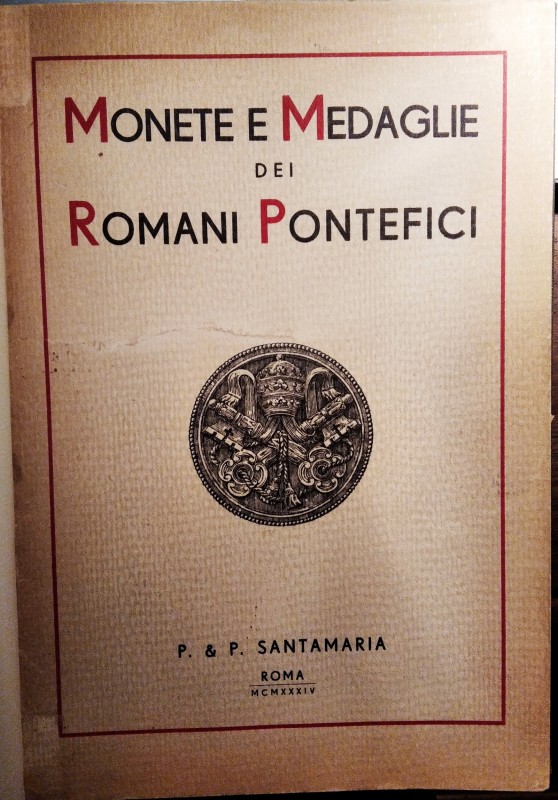 SANTAMARIA P. & P. – Roma, 17 Dicembre 1934.. Collezione gia' appartenente ad un...