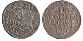 Poland - Sigismund III 3 groschen 1597 IF 2.57g 21.3mm SPL