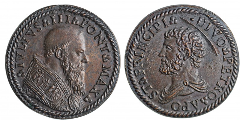Medal - Papal States - Giulio III (1550-1555) medaglia postuma, riconio ottocent...