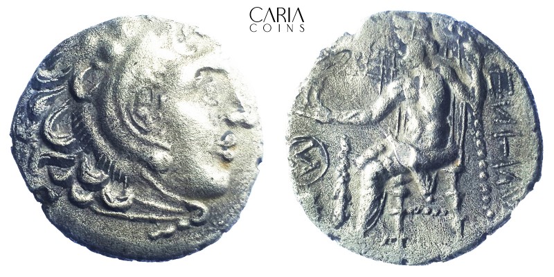 Celts in Eastern Europe. 310-275 BC. AR Drachm. Imitation of Alexander III 'The ...