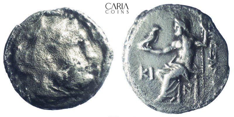 Celts in Eastern Europe. 310-275 BC. AR Drachm. Imitation of Alexander III 'The ...