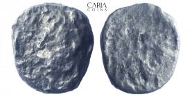 Archaic Greek, Hacksilber, circa 5th-3rd Century BC. AR Silver. 12 mm 4.35 g. Very fine
