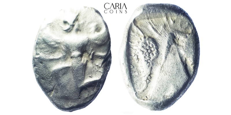 Caria.Kaunos. 430-410 BC. AR Stater 16 mm 11.51 g. Near very fine