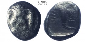 Caria.Mylasa. 450-4000 BC. AR Hemiobol. 7 mm 0.55 g. Very fine