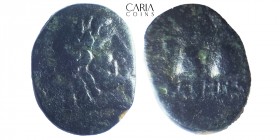 Caria.Tabai. 100-0 BC. Bronze Æ . 14 mm 4.16 g. Very fine