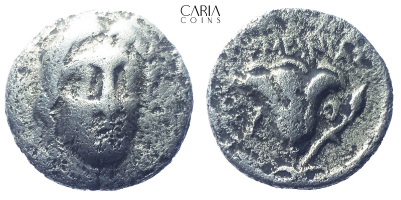 Islands of Caria.Rhodes. 230-205 BC.AR Hemidrachm. Ameinias Magistrate. 11 mm 1....