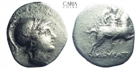 Phrygia.Kibyra.166-184 BC. AR Drachm. 16 mm 2.86 g. Near very fine