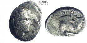 Ionia. Magnesia ad Meandrum.400-350 BC. AR Obol. 10 mm 0.75 g. Very fine