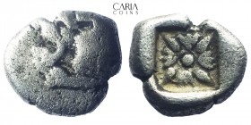 Ionia.Miletos. 550-500 BC. AR Diobol. 8 mm 1.14 g. Very fine