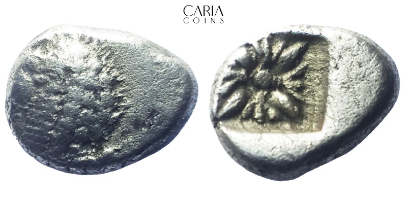 Ionia.Miletos. 550-500 BC. AR Diobol. 9 mm 1.15 g. Good/fine
