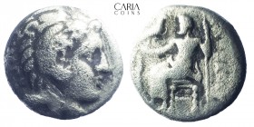 Kings of Macedon.Miletos. Alexander III "the Great". 336-323 BC. AR Drachm. 14 mm 4.01 g. Near very fine