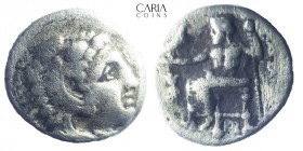 Kings of Macedon.Miletos. Alexander III "the Great". 336-323 BC. AR Drachm. 16 mm 3.97 g. Very fine
