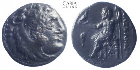 Kings of Macedon.Lampsakos. Alexander III "the Great". 336-323 BC. AR Drachm. 16 mm 3.83 g. Very fine; in attarctive dark patina.