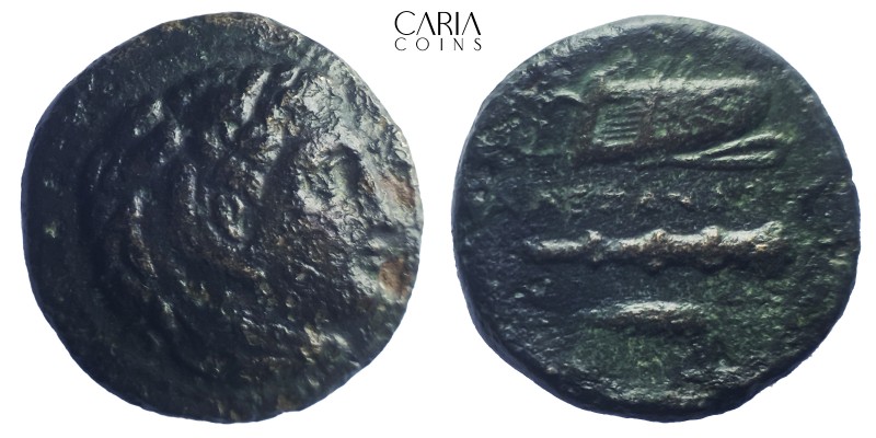 Kings of Macedon.Uncertain mint. Alexander III "the Great". 336-323 BC. Bronze A...