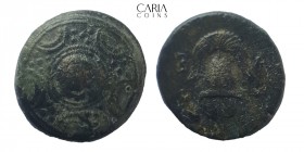Kings of Macedon.Salamis. Alexander III "the Great". 336-323 BC. Bronze AE. 15 mm 4.58 g. Very fine