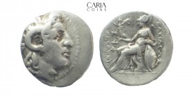 Kings of Thrace.305-281 BC. Ephesos.Lysimachos. AR Drachm. 18 mm 4.14 g. Very fine