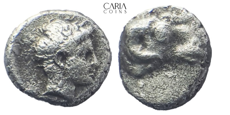 Troas.Kebren.387-310 BC. AR Obol. 7 mm 0.42 g. Very fine