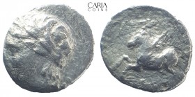 Corinthia.Corinth.350- 300 BC. AR Drachm. 18 mm 3.80 g. Good/fine