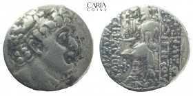Seleukid Kingdom.Antioch on the Orontes.Philip I Philadelphos.95-75 BC. AR Tetradrachm. 25 mm 14.89 g. Very fine