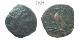 Sicily, Syracuse.Hikates. 287-278 BC. Bronze Æ . 18 mm 4.81 g. Very fine