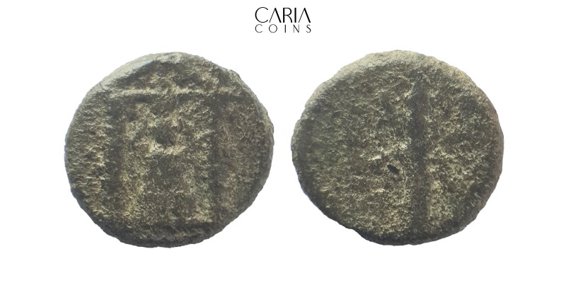Pamyphlia. Perge. 200-50 BC. Bronze Æ. 17 mm 4.54 g. Near very fine