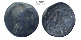 Aiolis. Elaia. 27 BC-14 AD. Bronze Æ. 15 mm 4.68 g. Very fine.