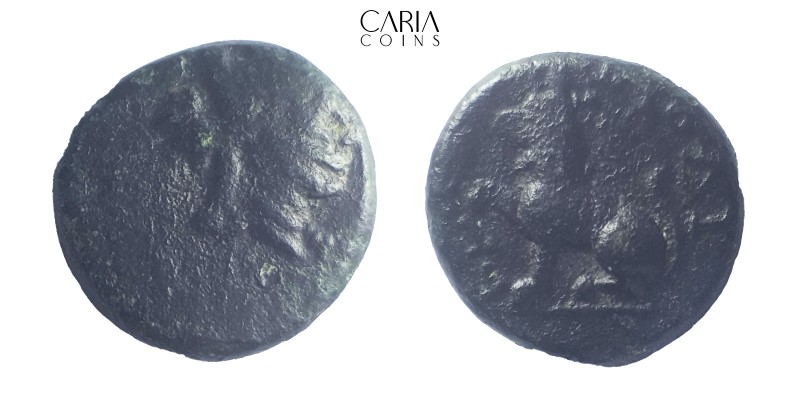 Phrygia. Laodikeia. 130-134 BC. Bronze Æ. 7 mm 1.68 g. Very fine