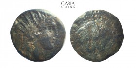 Islands of Caria. Rhodes. 88-84 BC. Bronze Æ Drachm. 28 mm 15.79 g. Near very fine