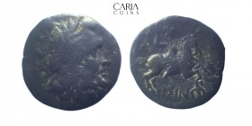 Pisidia.Isinda.100-0 BC. Bronze Æ . 19 mm 5.56 g. Very fine