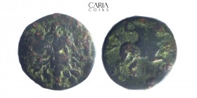 Pisidia.Isinda.100-0 BC. Bronze Æ . 17 mm 6.40 g. Near very fine
