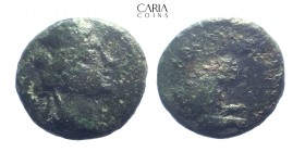 Pisidia.Kremna.100-0 BC. Bronze Æ . 15 mm 3.43 g. Very fine